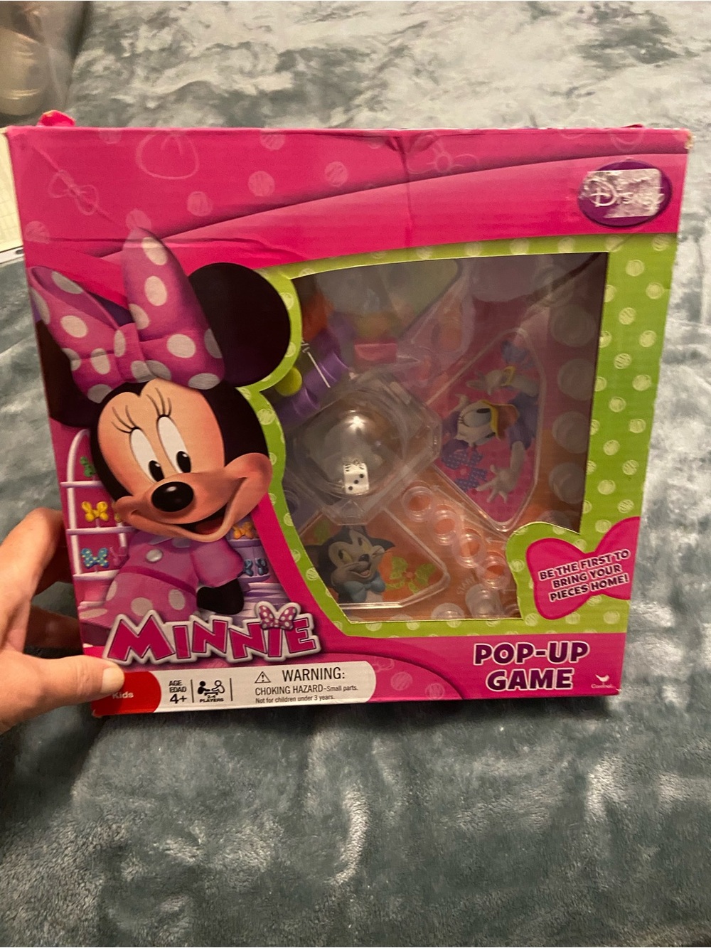 Disney Minnie Mouse Pink and Green Pop-Up Game